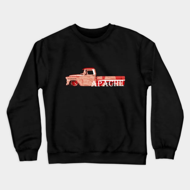 Apache Patina Crewneck Sweatshirt by JonnyFivePhoto